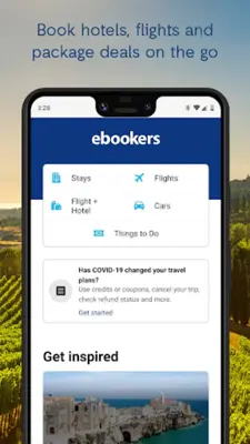 ebookers android App screenshot 12